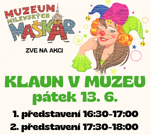 Klaun v muzeu