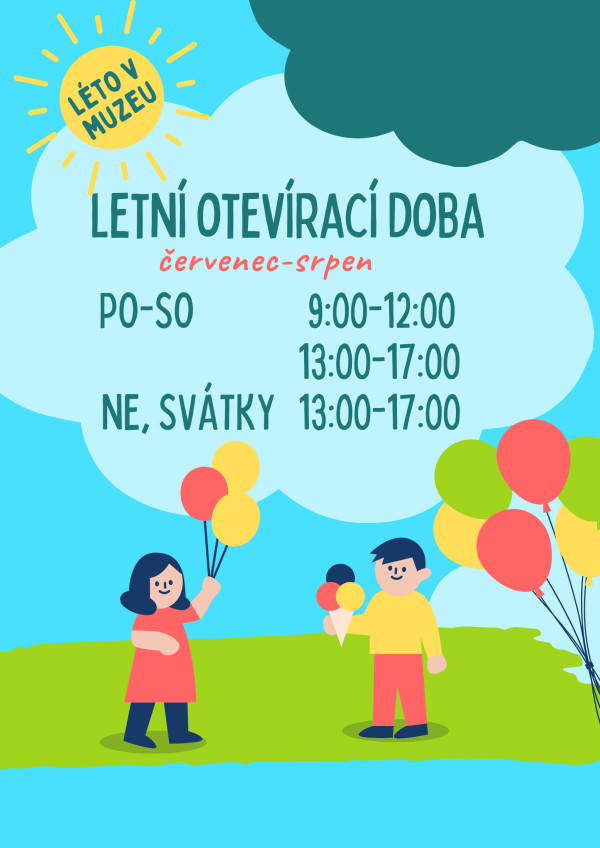 Letní otevírací doba Muzea maškar